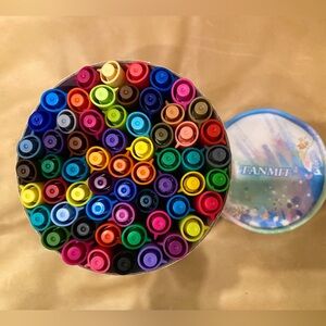 Dual Tip Brush Pens Art Markers 0.4mm Fine Liners Brush Tip Watercolor Pens NEW